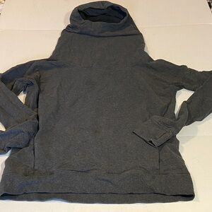 lululemon athletica Dark Gray Turtleneck Sweater/Hoodie